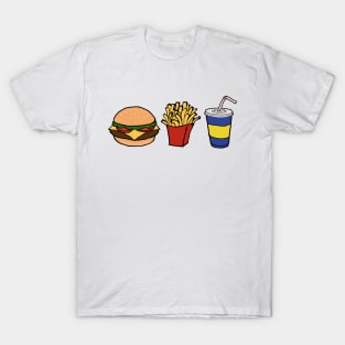 Burger and Fries T-Shirt